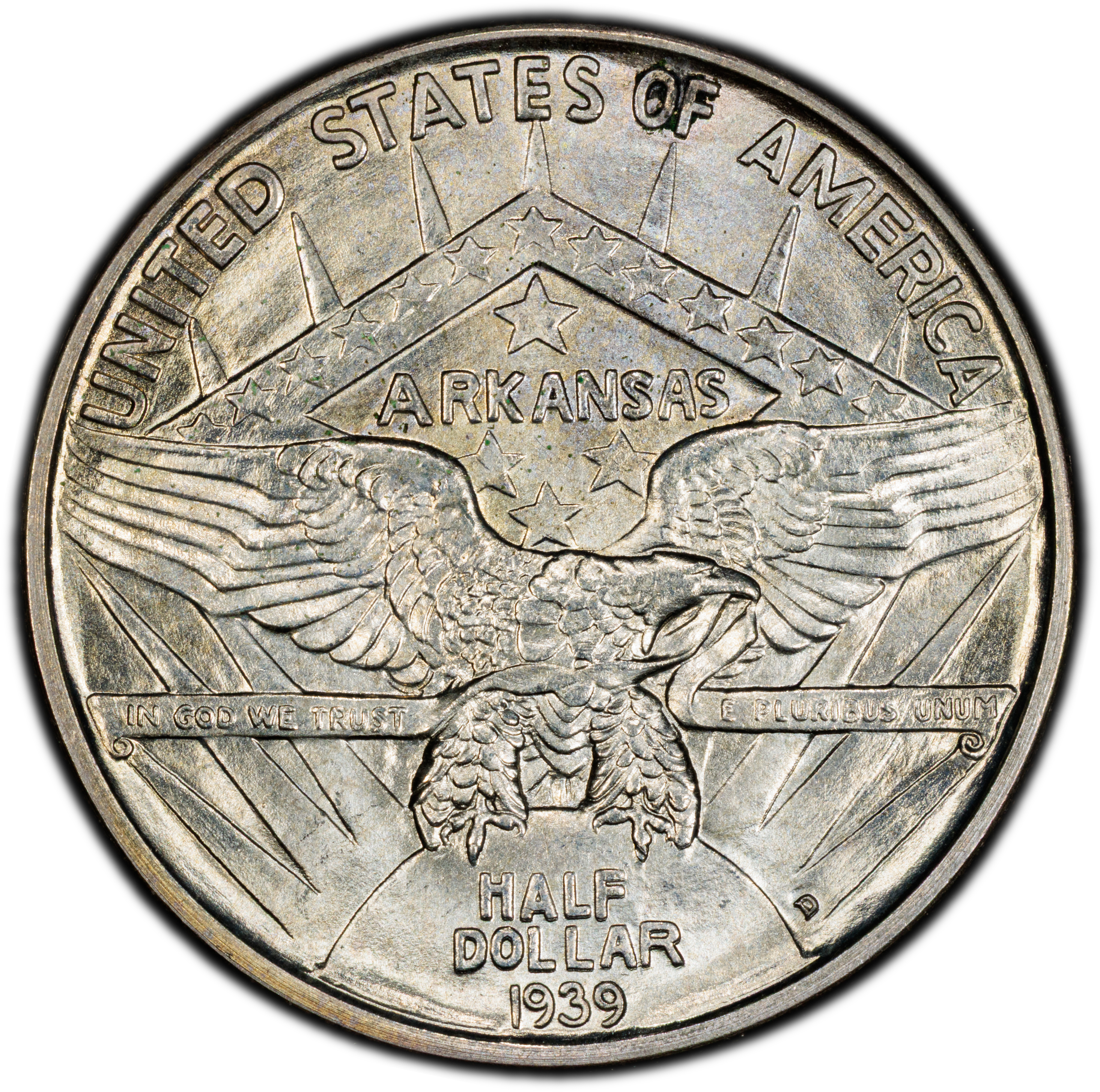 thumbnail for: 1939-D 50c Arkansas MS