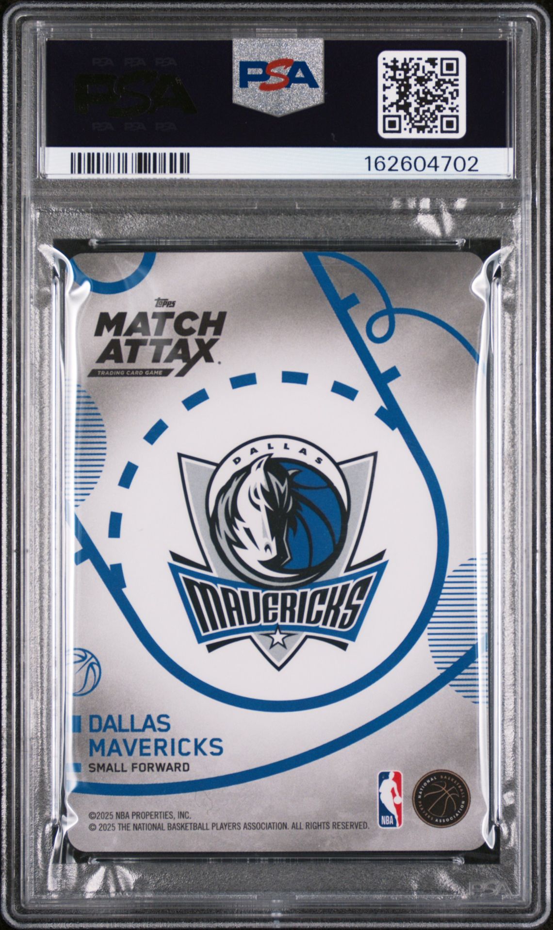 2025 Topps Match Attax Cooper Flagg #121 Mint 9 back