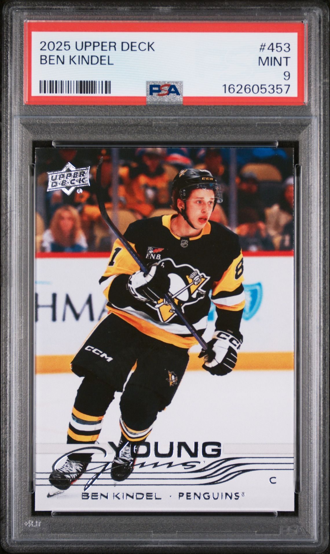 2025 Upper Deck Ben Kindel #453 Mint 9 front