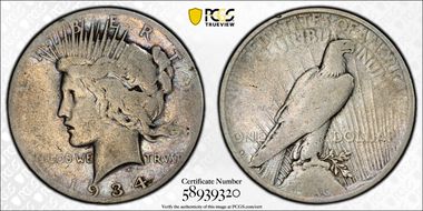 1934-S $1 G4