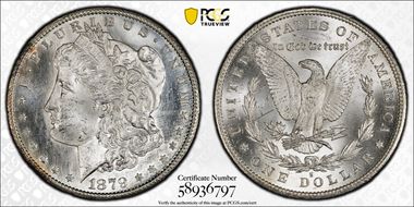 1879-S $1 MS64