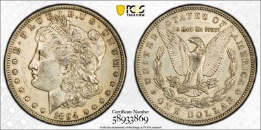 1894 $1 AU50