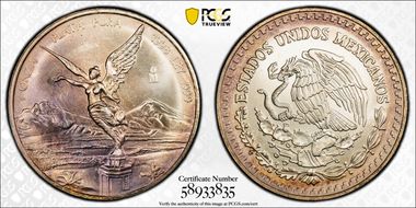 1998-Mo Onza Libertad Ag MS68