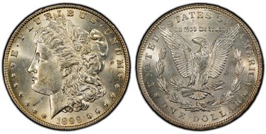 1899 $1 AU58