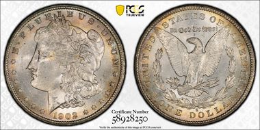 1902-S $1 MS64