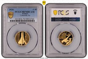 2026 € 50 Concorde Au PR70DCAM