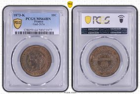1873-K 10C Gad-265a MS64BN