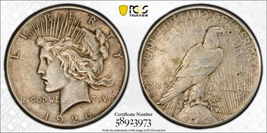 1926 $1 AU55