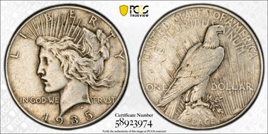 1935 $1 XF45