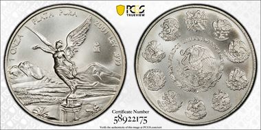 2001-Mo Onza Libertad Ag MS68