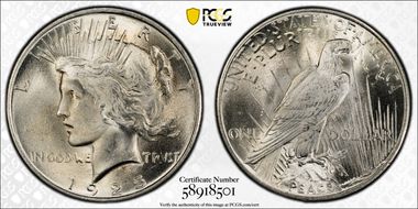 1925 $1 MS65