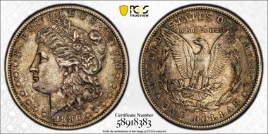 1886-S $1 XF45