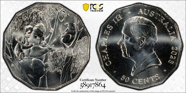 2026 50C Koala CuNi MS69