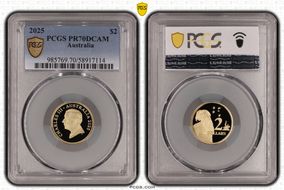 2025 $2 PR70DCAM