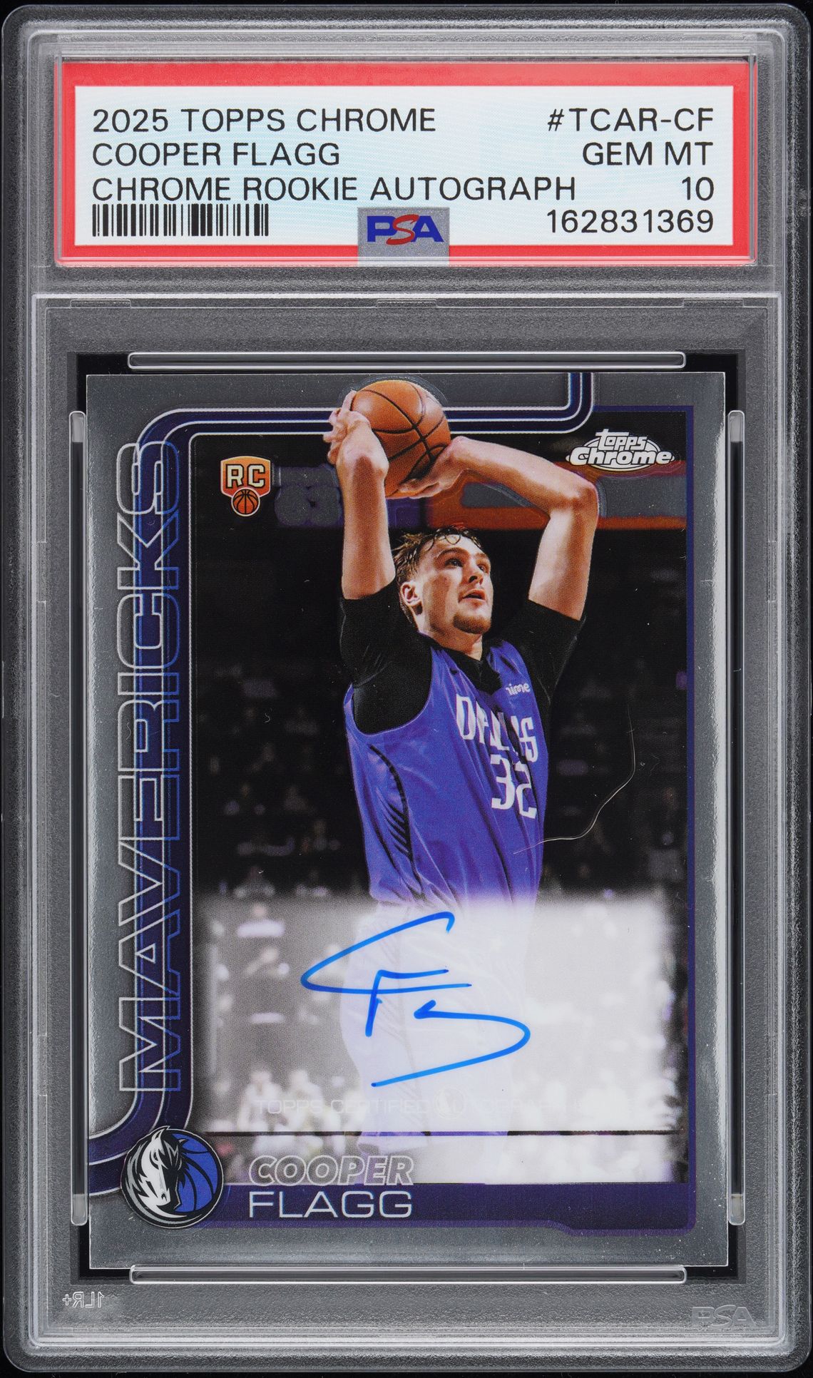FLAGG TOPPS CHROME CHROME ROOKIE AUTOGRAPHS 2025