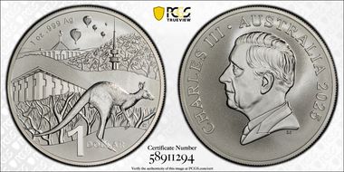 2025 $1 Bush Capital MS69