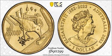 2023 $1 The Big Swoop Aussie Big Things MS66