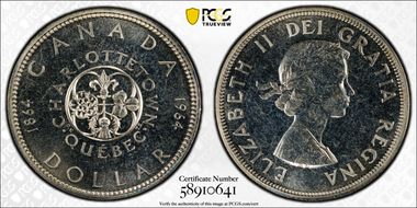 1964 S$1 Confederation PL65