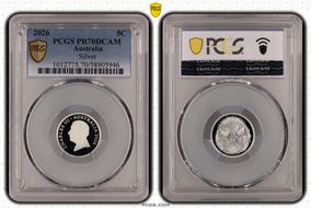 2026 5C Silver PR70DCAM