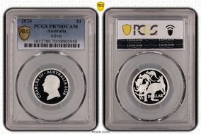 2026 $1 Silver PR70DCAM