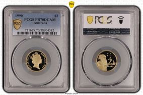 1990 $2 PR70DCAM