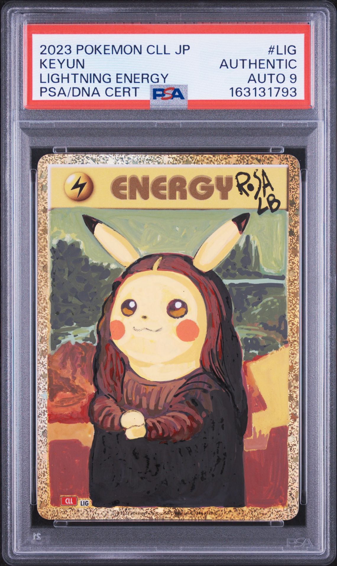 2023 Pokemon Japanese Cll-Trading Card Game Classic Charizard & Ho-Oh Ex Deck Rosa La Barbera #Lig (Lightning Energy) N0: Authentic front
