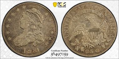 1821 25C VF25