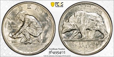 1925-S 50C California MS63