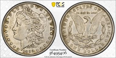1892-O $1 N1