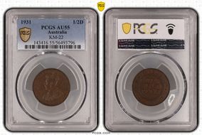 1931 1/2D KM-22 AU55BN