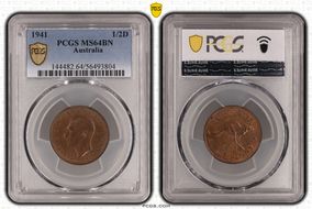 1941 1/2D MS64BN