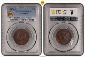 1945(p) 1/2D MS61BN