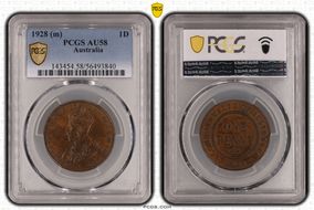 1928 (m) 1D AU58BN