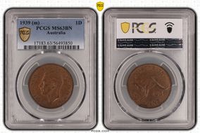 1939 (m) 1D MS63BN