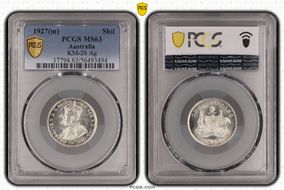 1927(m) Shil KM-26  Ag MS63