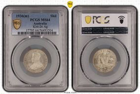 1936(m) Shil KM-26 Ag MS64
