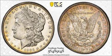 1894-O $1 MS62