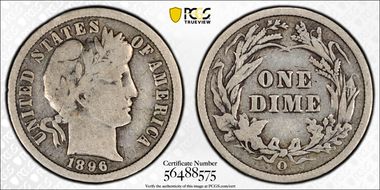 1896-O 10C VG10