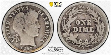 1897-O 10C G6