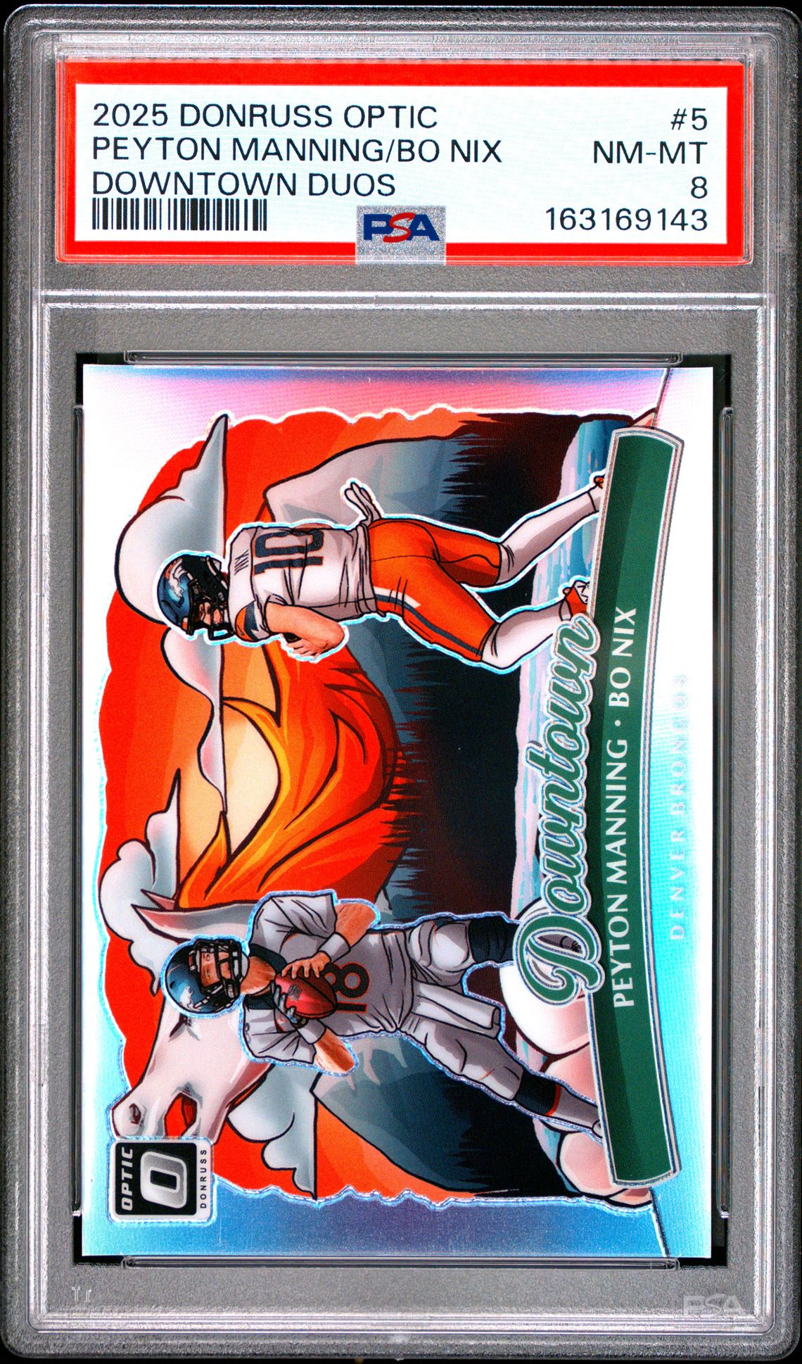 MANNING PANINI DONRUSS OPTIC DOWNTOWN DUOS 2025