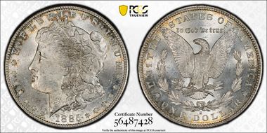 1885-S $1 MS63