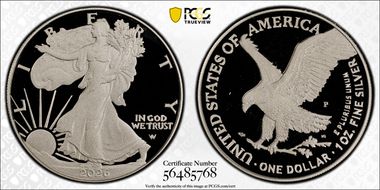 2026-P $1 Silver Eagle Congratulations Set PR69DCAM