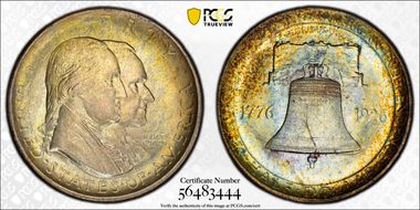 1926 50C Sesquicentennial MS64