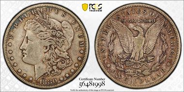 1880-CC $1 VF35