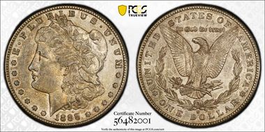 1888-S $1 XF45