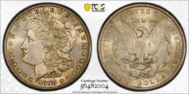 1898-S $1 MS61