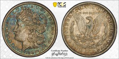 1887-O $1 AU55