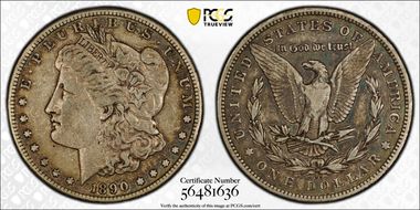 1890-CC $1 VF30