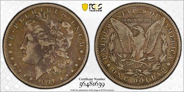 1894-O $1 VF25