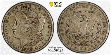 1902-S $1 VF30